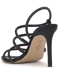 Jessica Simpson Vioreena Rhinestone Strappy Slingback Dress Sandals