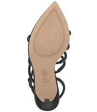 Jessica Simpson Vioreena Rhinestone Strappy Slingback Dress Sandals