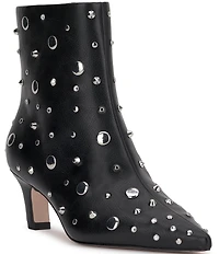 Jessica Simpson Viviana Stud Rhinestone Booties