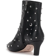 Jessica Simpson Viviana Stud Rhinestone Booties