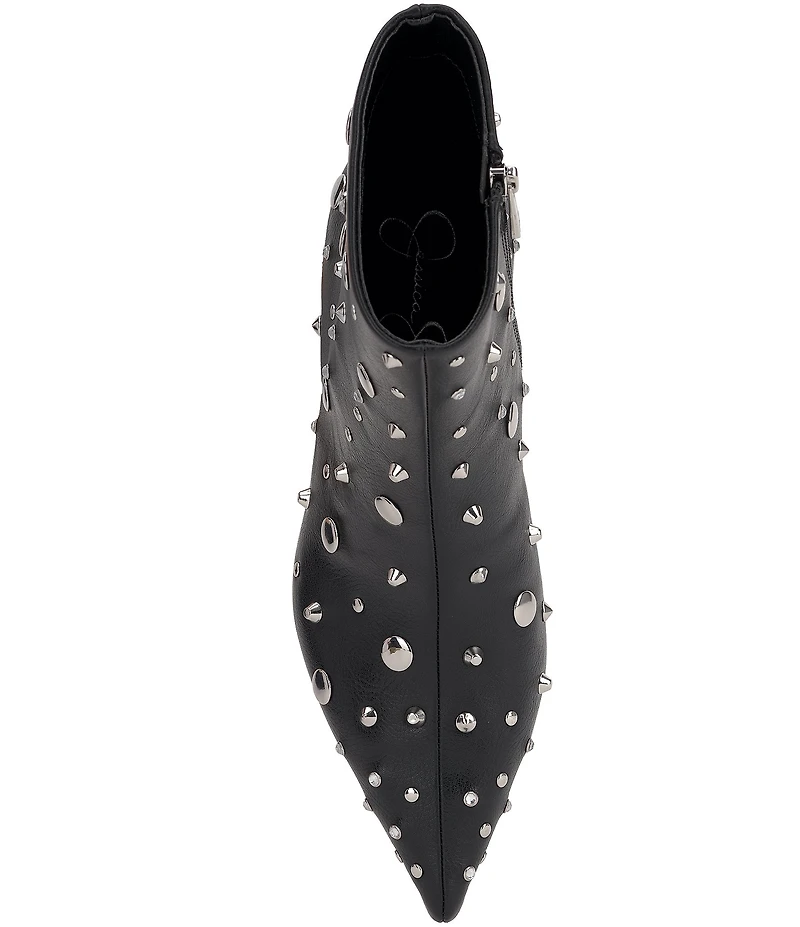 Jessica Simpson Viviana Stud Rhinestone Booties