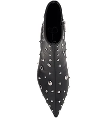 Jessica Simpson Viviana Stud Rhinestone Booties