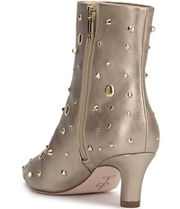 Jessica Simpson Viviana Stud Rhinestone Booties