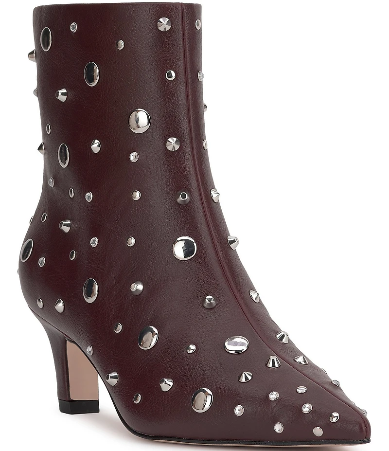 Jessica Simpson Viviana Stud Rhinestone Booties