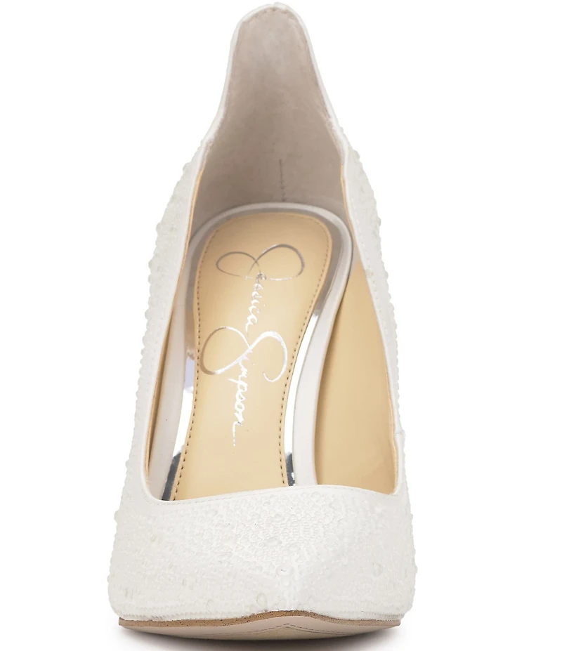 Jessica Simpson Wayva Rhinestone Embellished Pumps