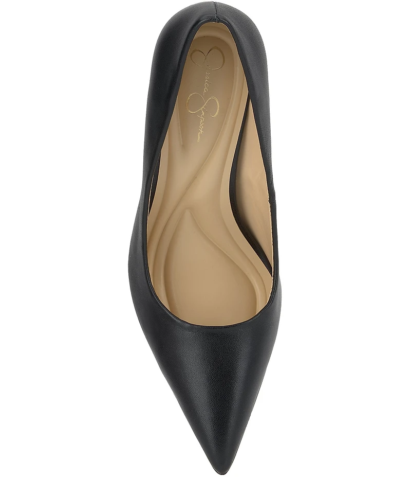 Jessica Simpson Welica Classic Leather Pumps