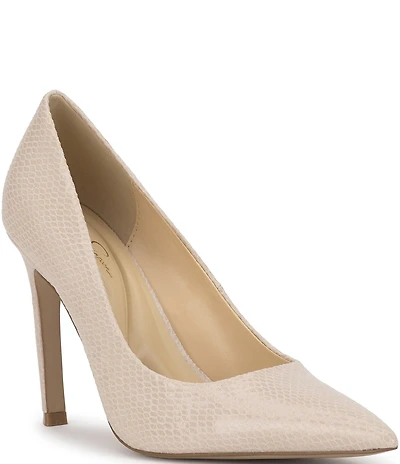 Jessica Simpson Welica Classic Snake Embossed Pumps