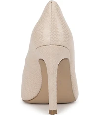 Jessica Simpson Welica Classic Snake Embossed Pumps