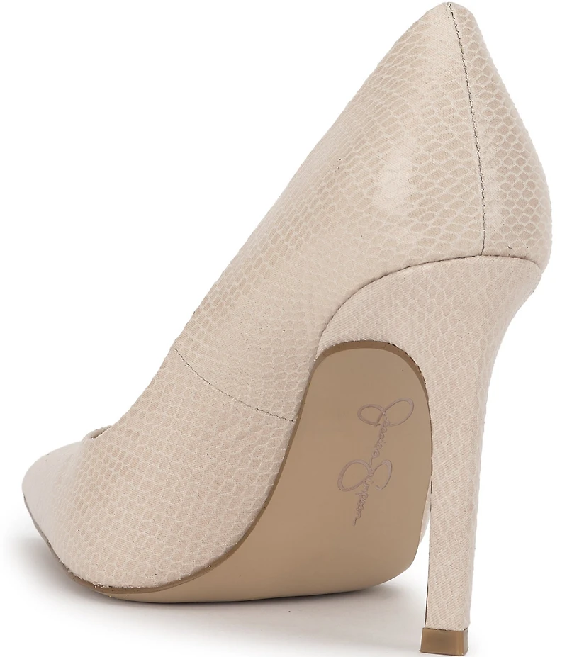 Jessica Simpson Welica Classic Snake Embossed Pumps