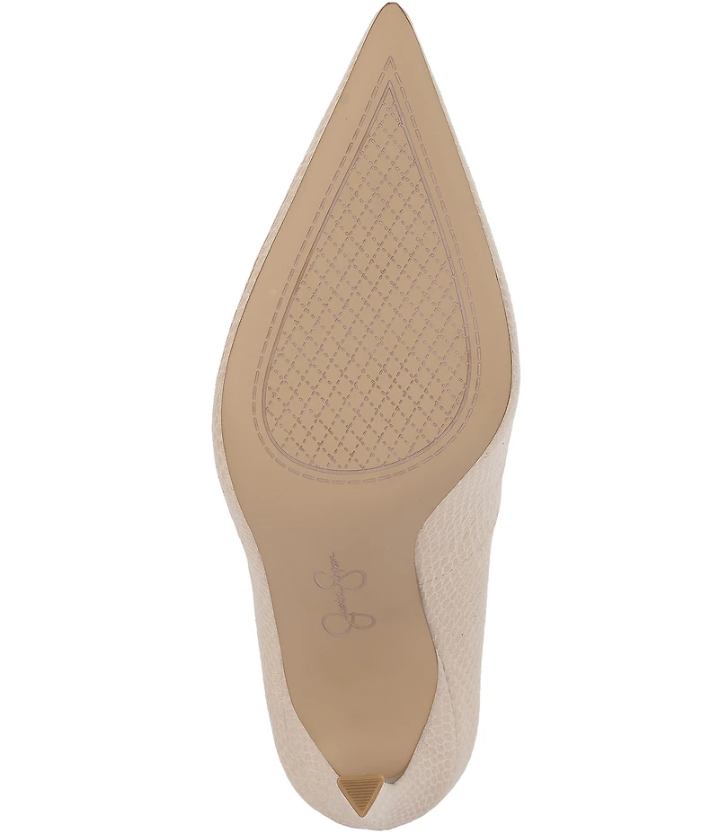Jessica Simpson Welica Classic Snake Embossed Pumps
