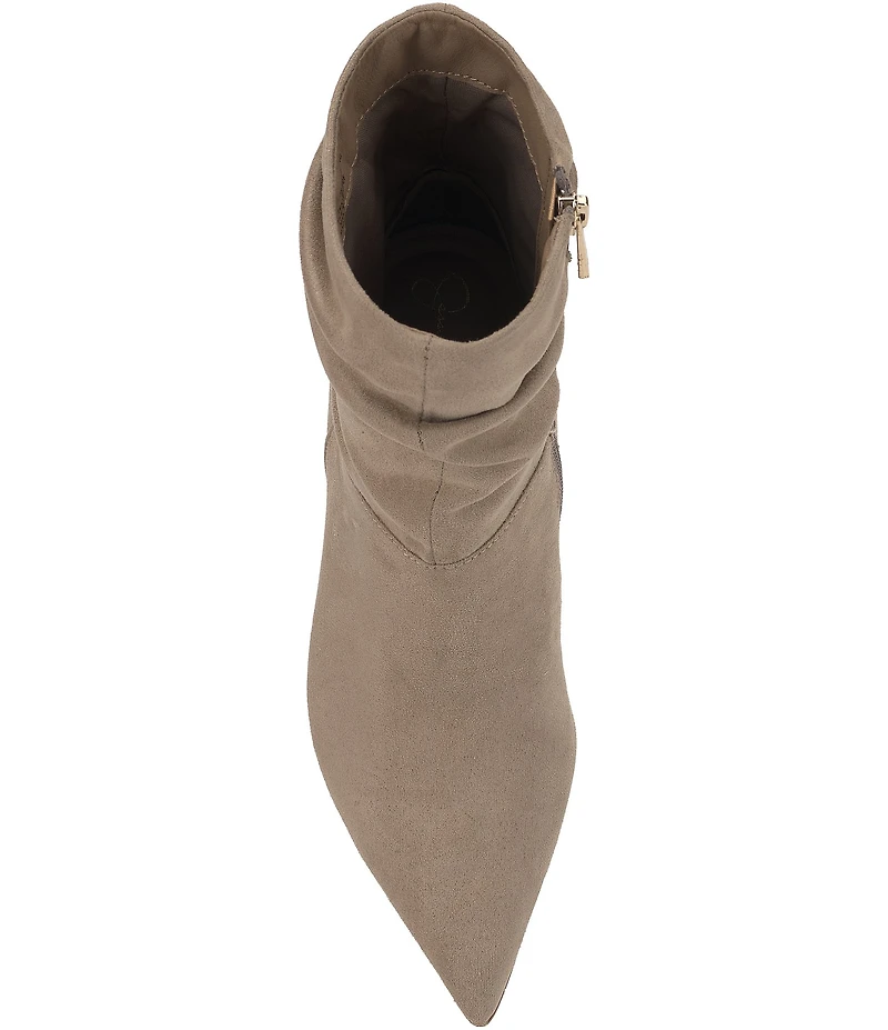 Jessica Simpson Welina Faux Suede Slouch Booties