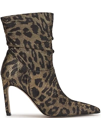 Jessica Simpson Welina Leopard Print Slouch Booties