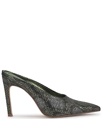 Jessica Simpson Wilix Snake Embossed Stiletto Mules