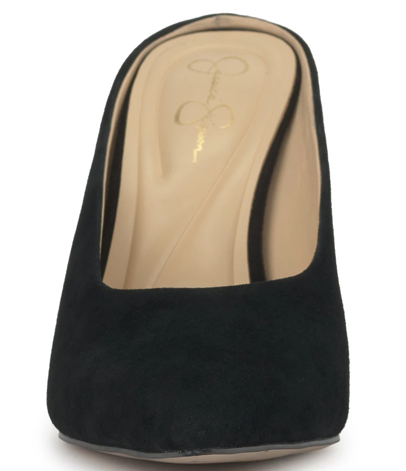 Jessica Simpson Wilix Suede Stiletto Mules