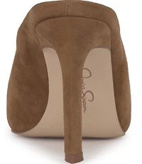 Jessica Simpson Wilix Suede Stiletto Mules