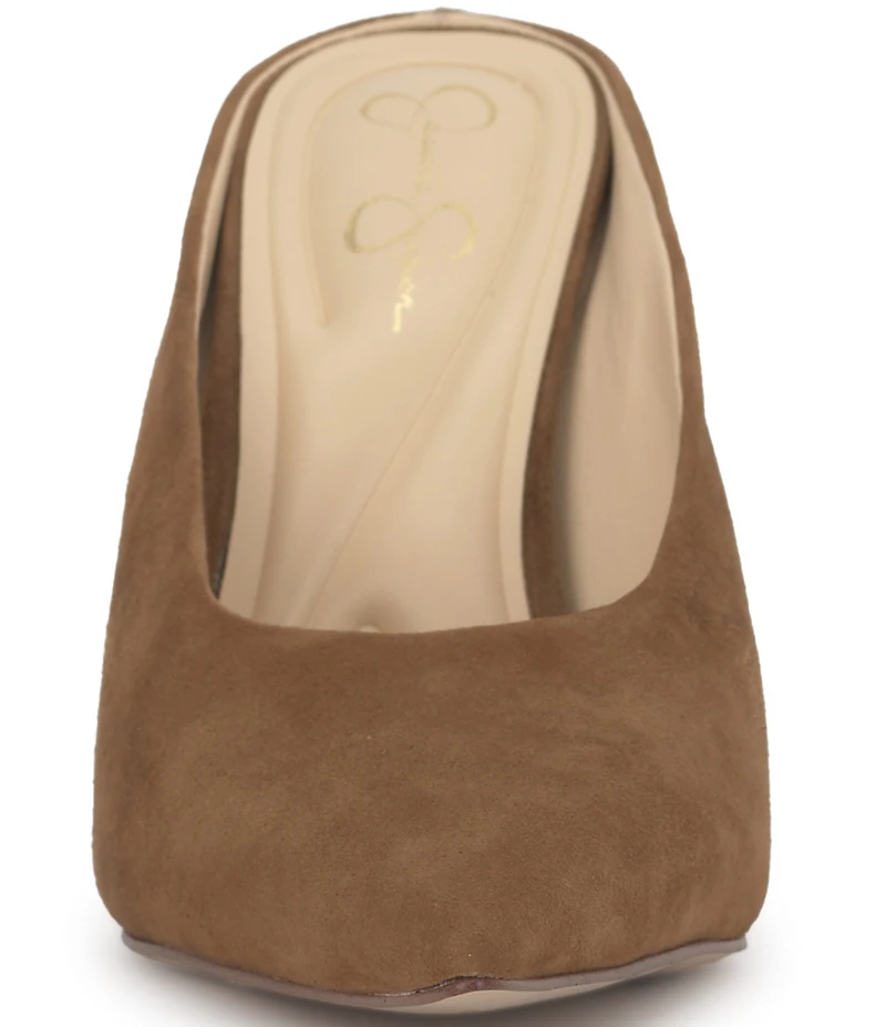 Jessica Simpson Wilix Suede Stiletto Mules