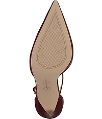 Jessica Simpson Willna Satin T-Strap Pumps