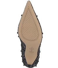 Jessica Simpson Wilonix Bandana Print Studded Pointed Toe Booties