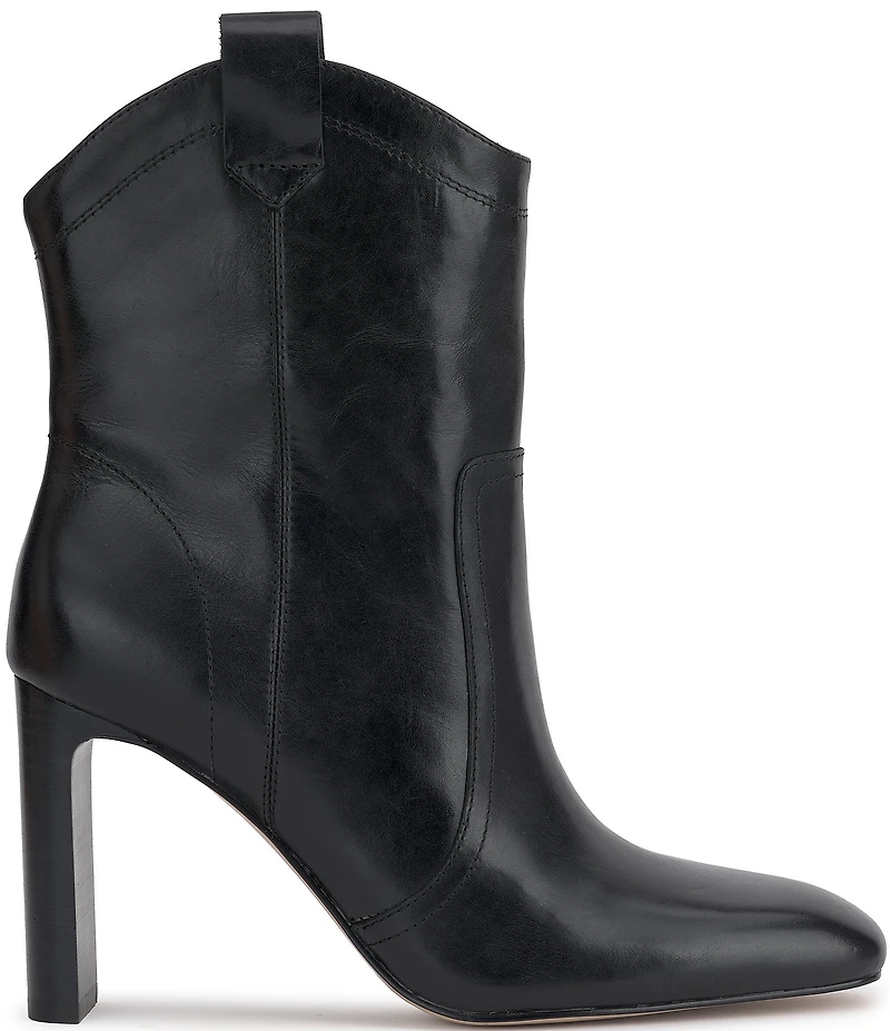 Jessica Simpson Xovira Leather Western Dress Booties