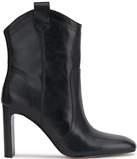 Jessica Simpson Xovira Leather Western Dress Booties