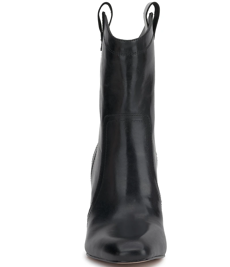 Jessica Simpson Xovira Leather Western Dress Booties