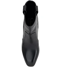 Jessica Simpson Xovira Leather Western Dress Booties