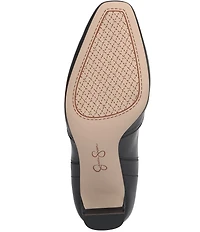Jessica Simpson Xovira Leather Western Dress Booties