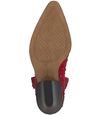 Jessica Simpson Zadie Rhinestone Western Booties