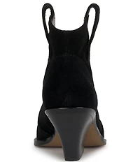 Jessica Simpson Zadie Suede Western Booties