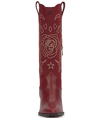 Jessica Simpson Zodra Rose Studded Detail Western Boots