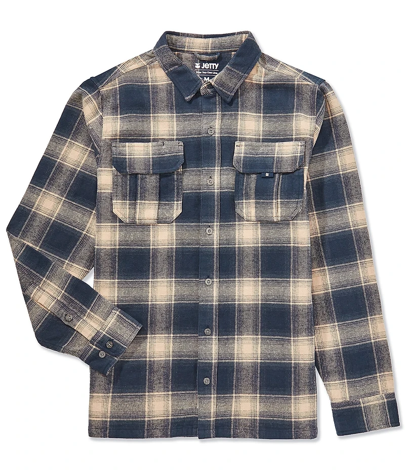 JETTY Arbor Flannel Long Sleeve Woven Shirt