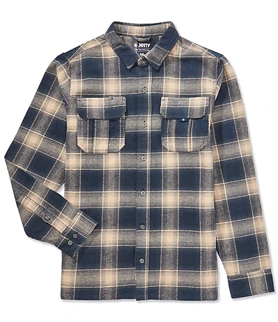 JETTY Arbor Flannel Long Sleeve Woven Shirt