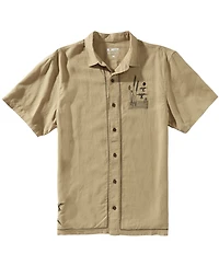 JETTY Marshall Linen Short Sleeve Woven Shirt