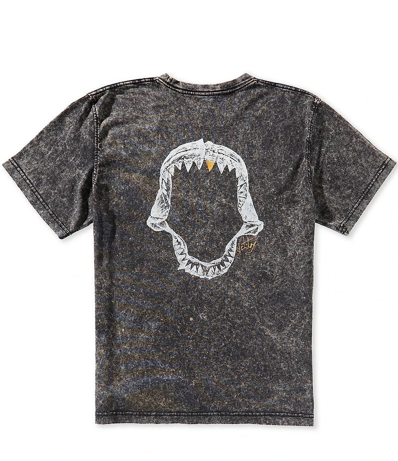 JETTY Relaxed Fit Acid Wash Short Sleeve T-Shirt