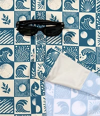 JETTY Sandspit Tech Wave Print Short Sleeve Woven Shirt