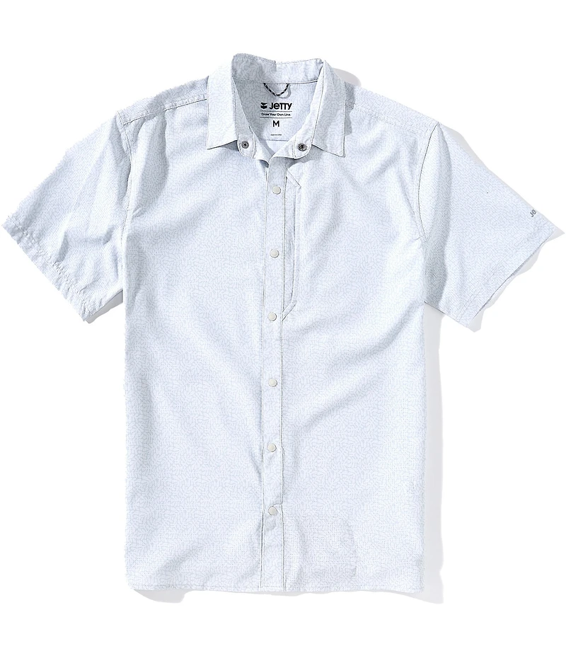 JETTY Sandspit Tech Short Sleeve Woven Shirt