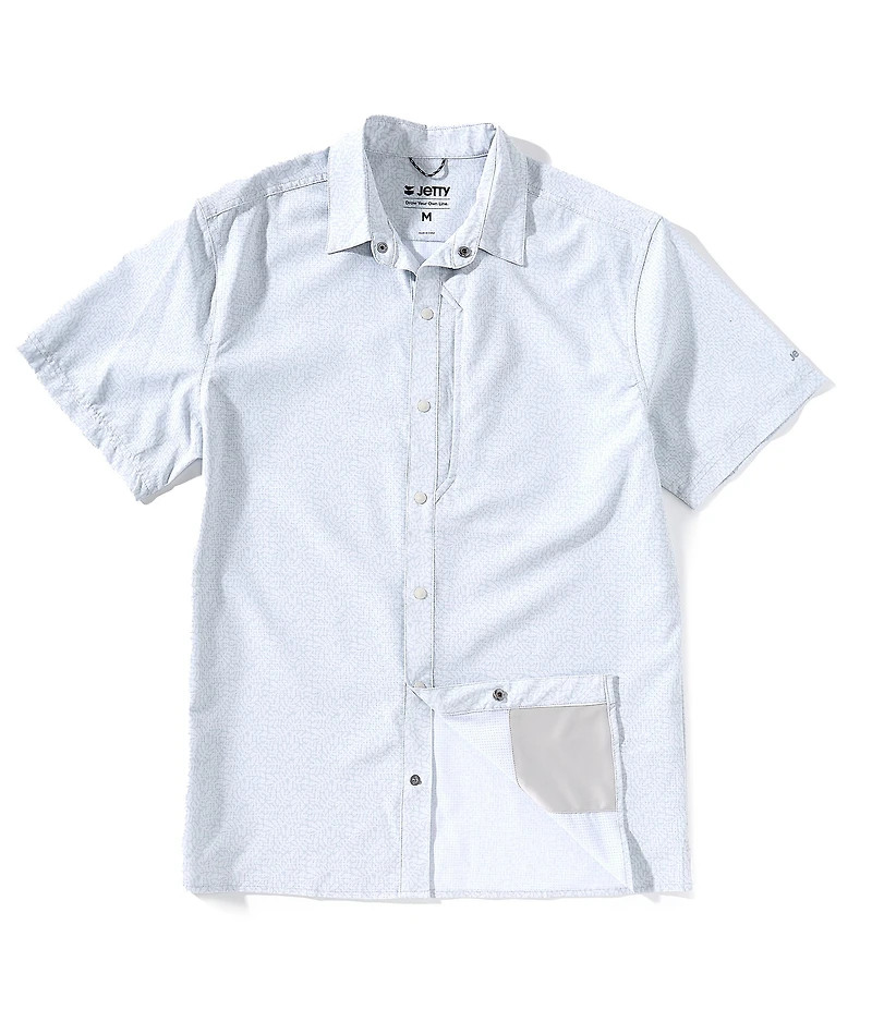 JETTY Sandspit Tech Short Sleeve Woven Shirt