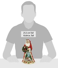 Jim Shore Christmas At The Lodge Santa Figurine