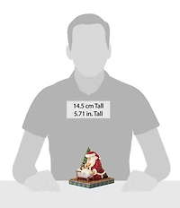 Jim Shore Christmas Miracle Santa Kneeling Over Baby Jesus Figurine