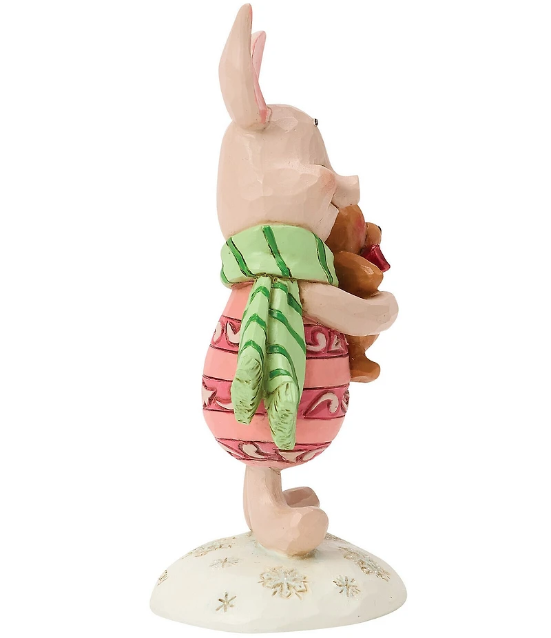 Jim Shore Disney Traditions Christmas Piglet Miniature Figurine