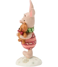 Jim Shore Disney Traditions Christmas Piglet Miniature Figurine