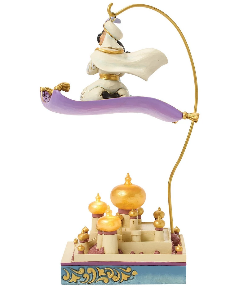 Jim Shore Disney Traditions Collection Aladdin & Jasmine Magic Carpet #double;Magic in the Moonlight#double; Figurine