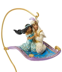 Jim Shore Disney Traditions Collection Aladdin & Jasmine Magic Carpet #double;Magic in the Moonlight#double; Figurine