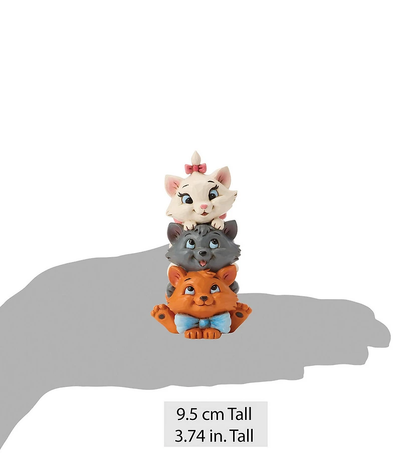 Jim Shore Disney Traditions Collection Aristocats Stacked Mini Figurine