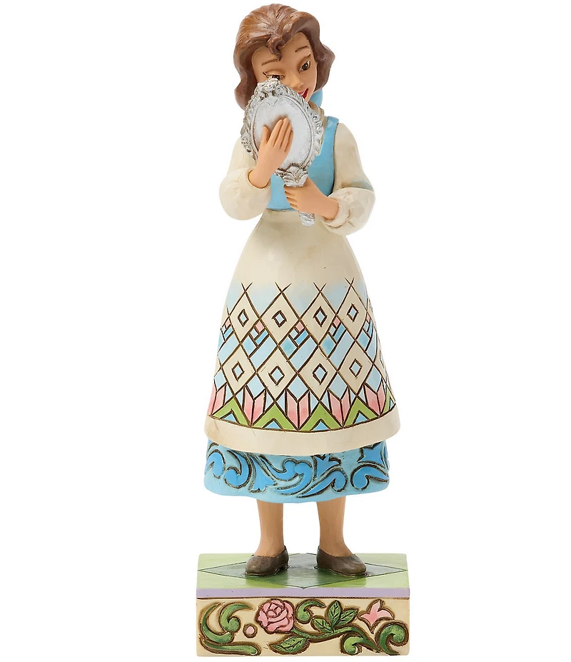 Jim Shore Disney Traditions Collection Beauty And The Beast Belle #double;A Glimpse Within#double; Figurine