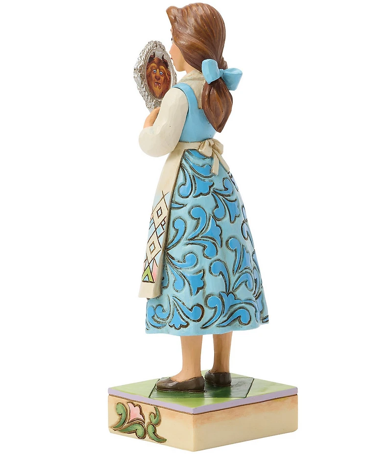 Jim Shore Disney Traditions Collection Beauty And The Beast Belle #double;A Glimpse Within#double; Figurine