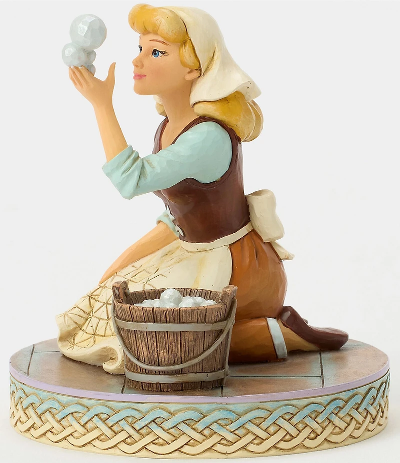 Jim Shore Disney Traditions Collection Cinderella Bubbles Figurine