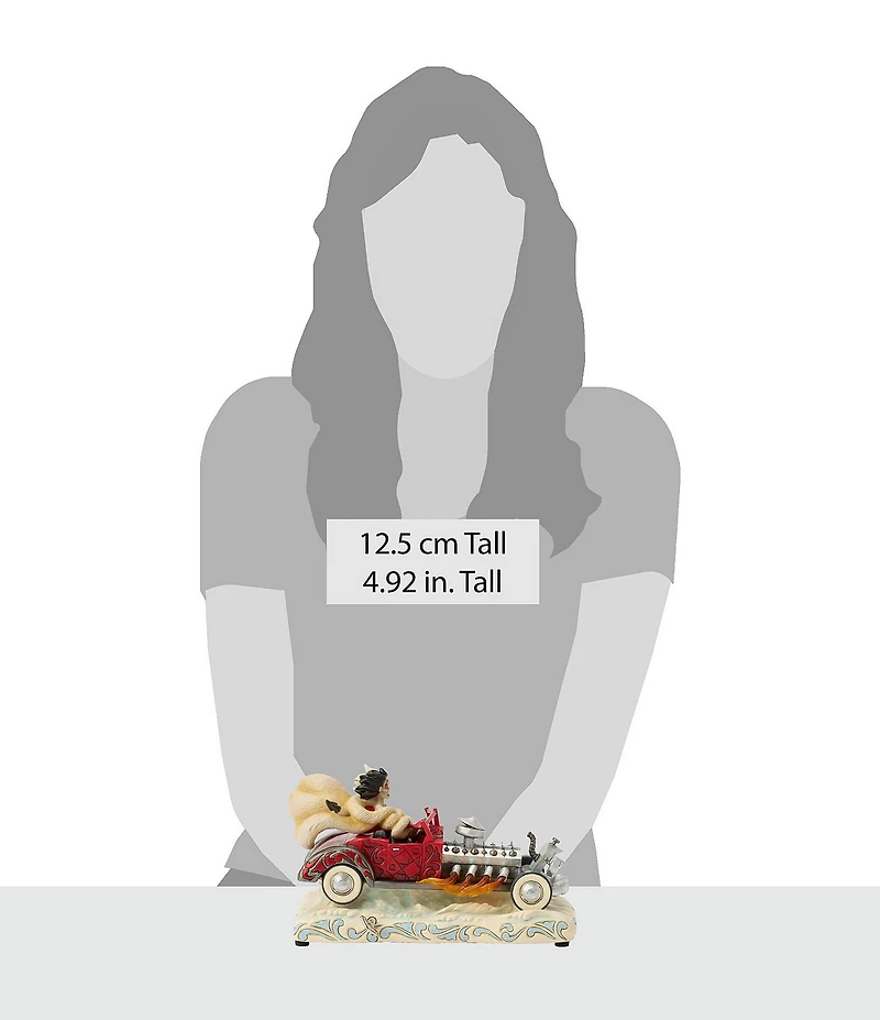 Jim Shore Disney Traditions Collection Cruella Car Scene Musical Figurine