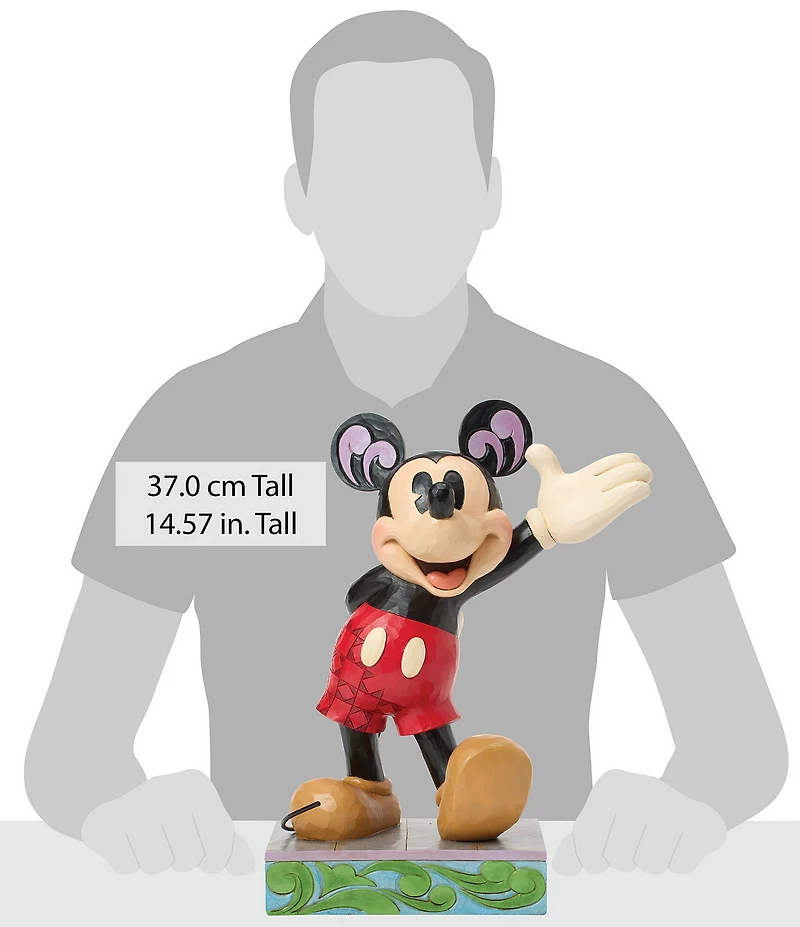 Jim Shore Disney Traditions Collection Everyday Mickey Big Figurine