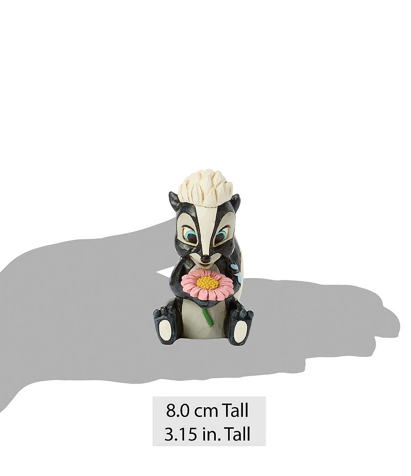 Jim Shore Disney Traditions Collection Flower Mini Figurine